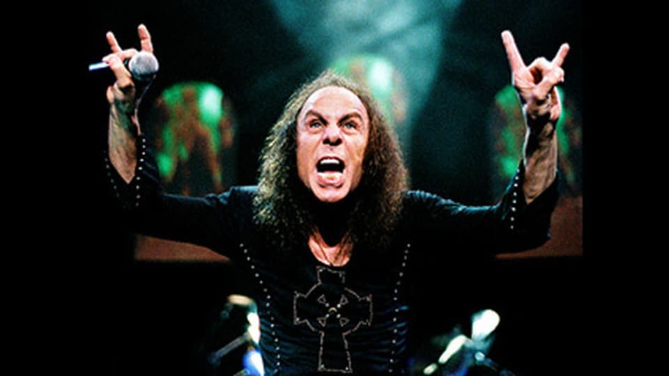 Ronnie James Dio.