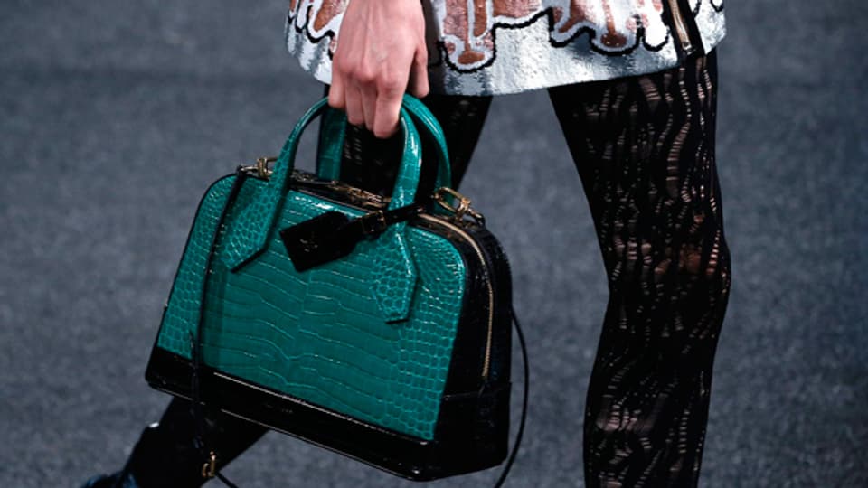 Kein Fake, sondern echt: eine Tasche aus der nächsten Frühlingskollektion von Louis Vuitton.