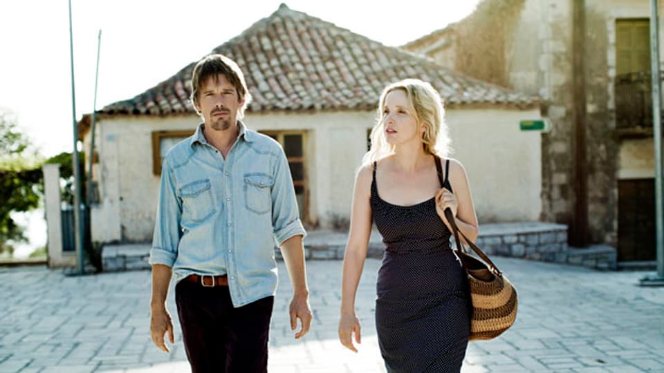 Ein Höhepunkt des Films: das Gespräch zwischen Jesse (Ethan Hawke) und Céline (Julie Delpy) während eines Spaziergangs.