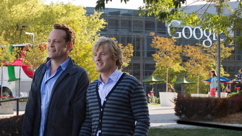 Billy (Vince Vaughn, links) und Nick (Owen Wilson) suchen eine neuen Job und werden bei Google fündig.