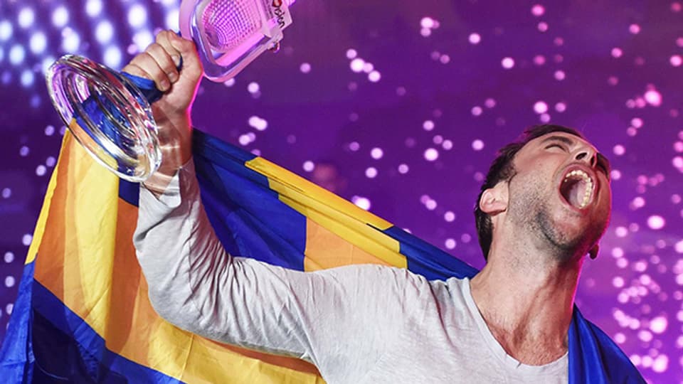 Måns Zelmerlöw am Eurovision Song Contest.