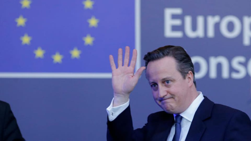 David Cameron am EU-Gipfel