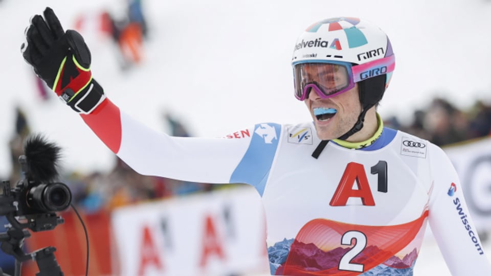 Nach über 50 Jahren siegt ein Schweizer in Kitzbühel: Daniel Yule gewinnt im Slalom.