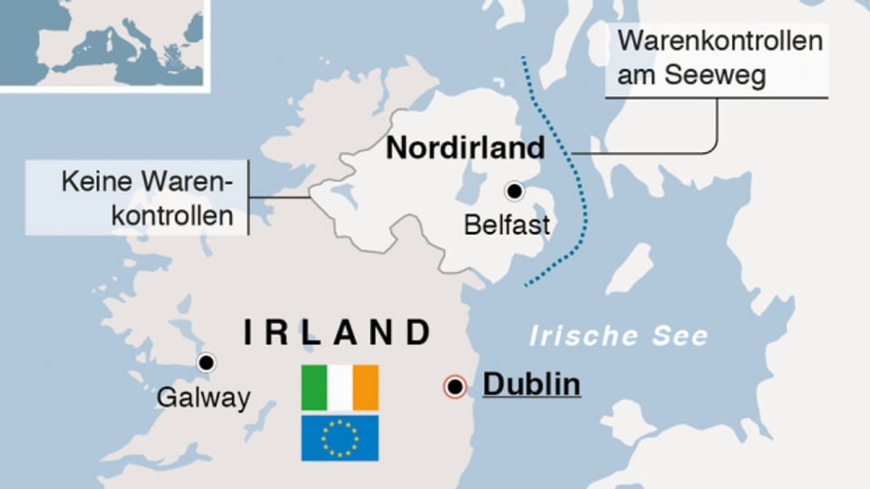 Irland und Nordirland teilen eine bewegte Geschichte und eine Grenze.