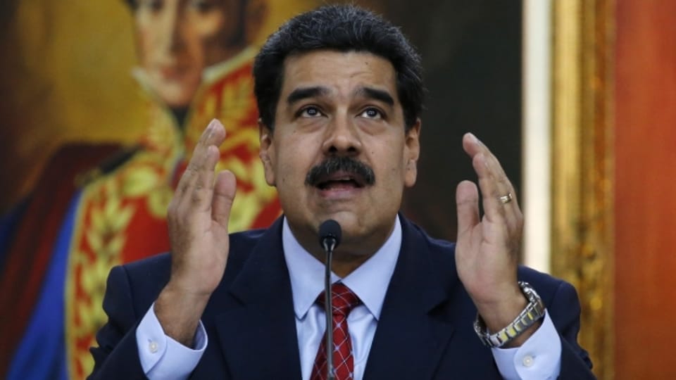 Nicolas Maduro in Caracas