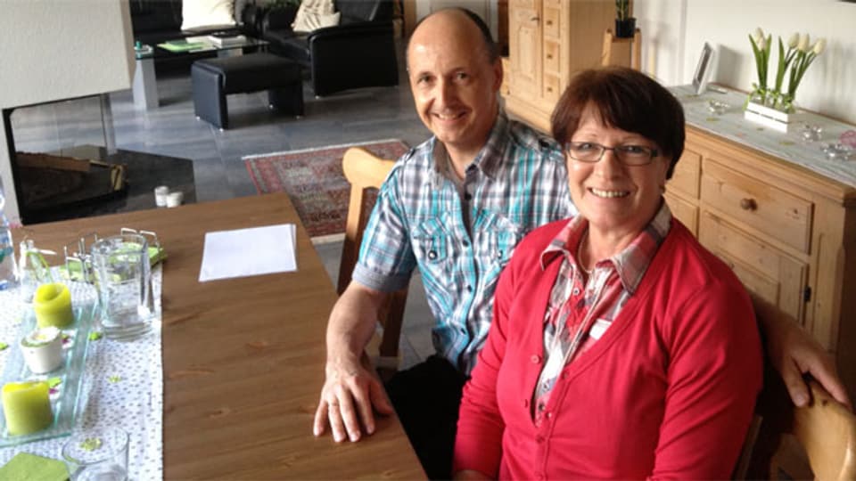 Der durchschnittliche Stimmbürger kann sich ein schönes Eigenheim leisten - Heinz und Rita Lehmann in Zofingen.