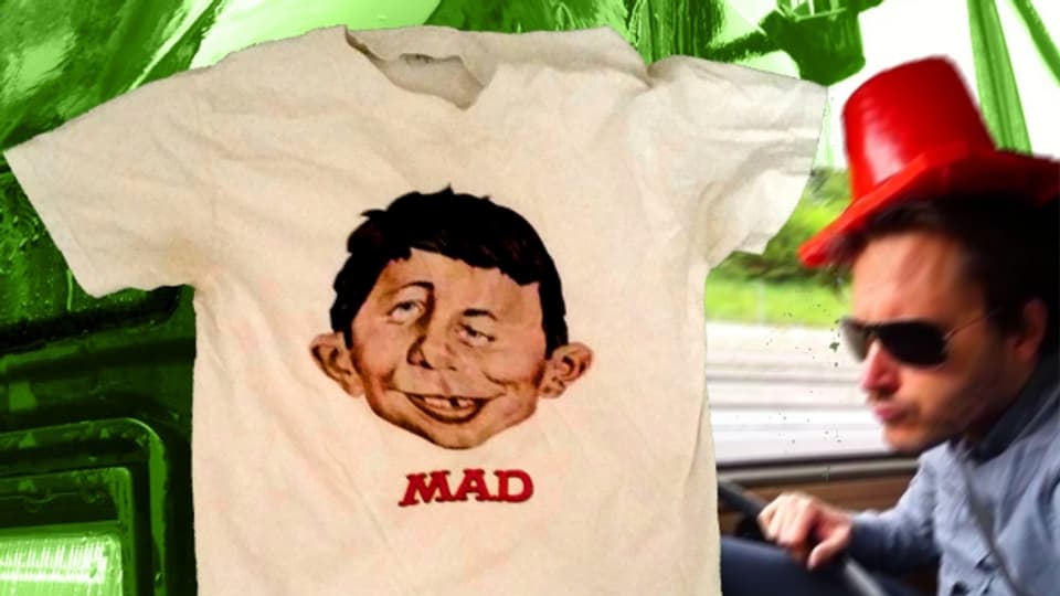 In manischen Phasen trug Manuel unbewusst oft das T-Shirt mit der Aufschrift «Mad».