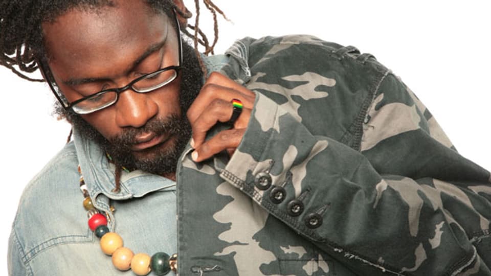 Der jamaikanische Roots Reggae Star Tarrus Riley.