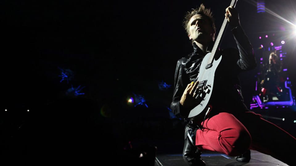 Muse-Frontmann Matthew Bellamy auf der aktuellen Tour.