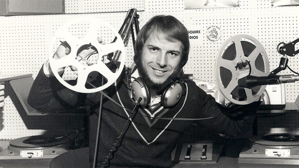 Eine Radiolegende in seinen Anfängen: François «FM» Mürner.