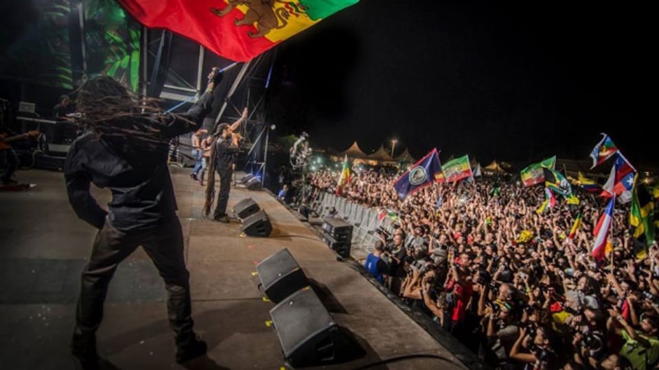 Rototom Sunsplash - das grösste Reggae Festival Europas findet in Benicassim, Spanien statt