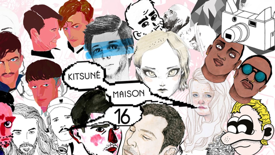 Albumcover «Kitsuné Maison: The Sweet Sixteen»