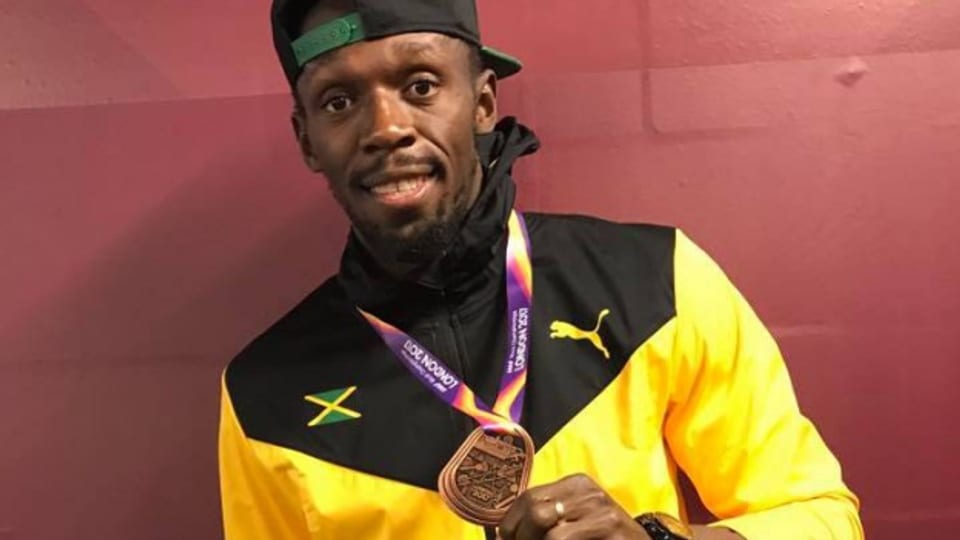 Jamaika wollte Gold, er holte am Samstag Bronze über 100 Meter an der WM in London