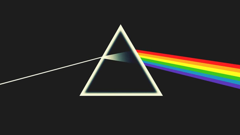 Nicht nur die Musik ist legendär, auch das Albumcover: Pink Floyds "The Dark Side of the Moon"
