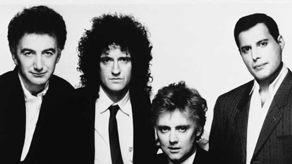 Da war die Rockgruppe Queen schon längstens etabliert: Aufnahme von 1989.