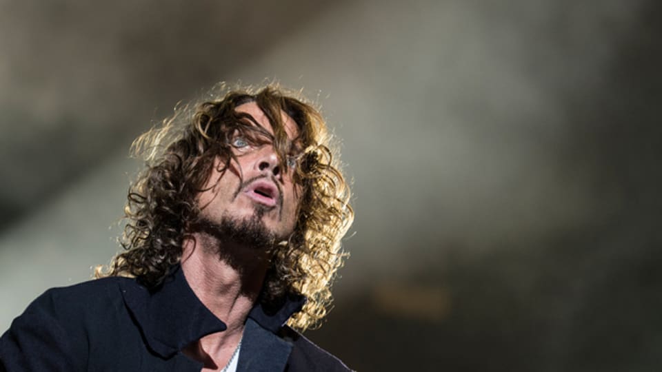 Chris Cornell am Openair Greenfield 2014.