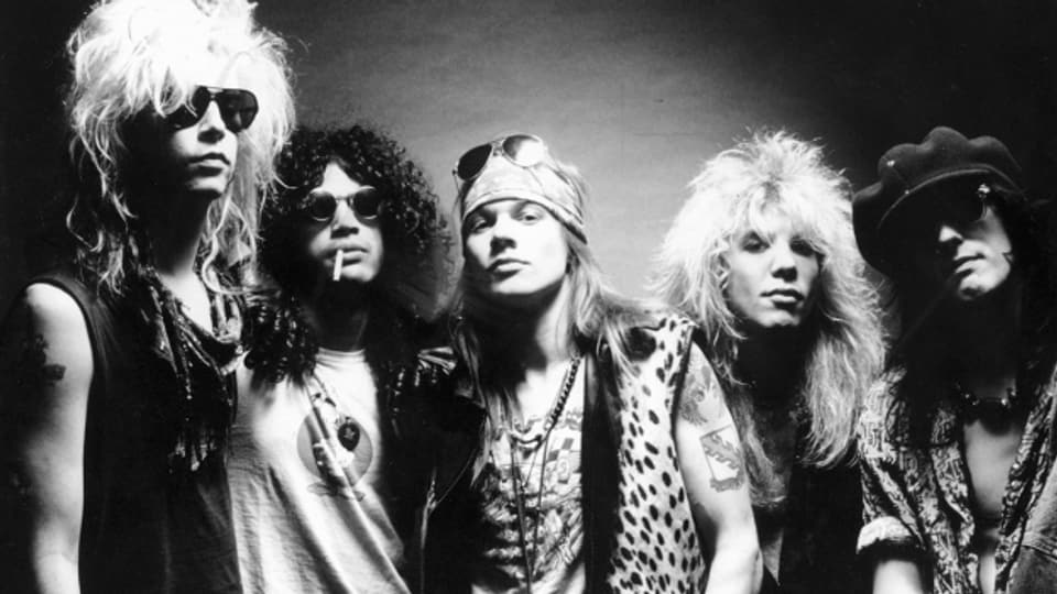 Da waren sie noch richtig gefährlich: Guns N' Roses 1987