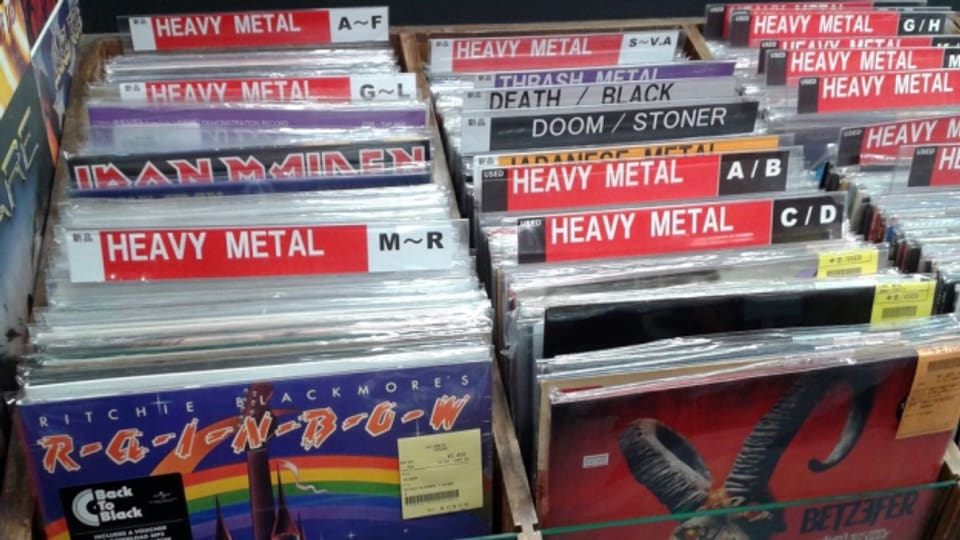 Metal auf Vinyl