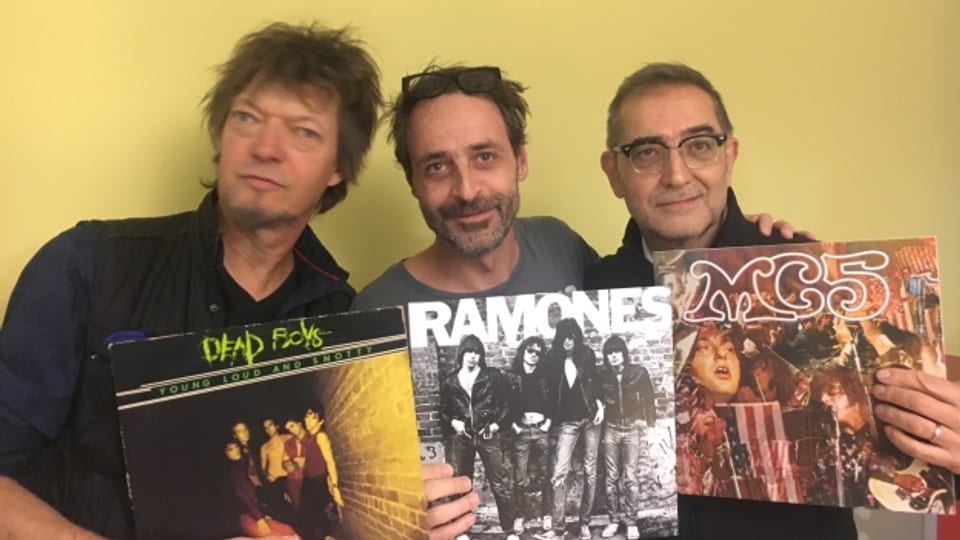 Punkrock und Protopunk: Rams, Dillier & Samir im Vinyl-Rock Special