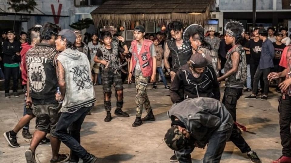 Auch in Indonesien gibt es eine Punkszene