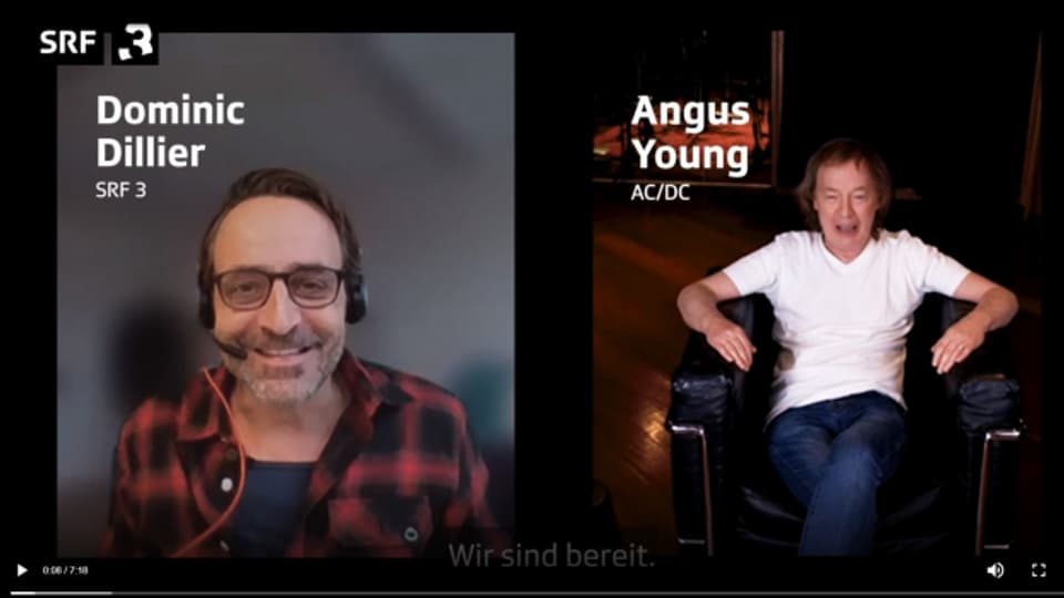 Angus Young im Rock Special-Videointerview