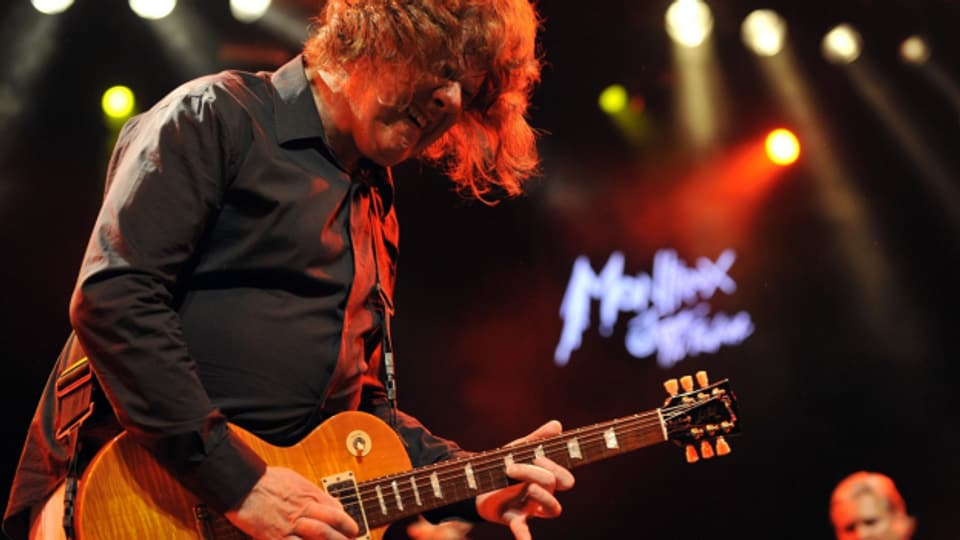 Gary Moore bei seinem letzten Montreux-Auftritt 2010.