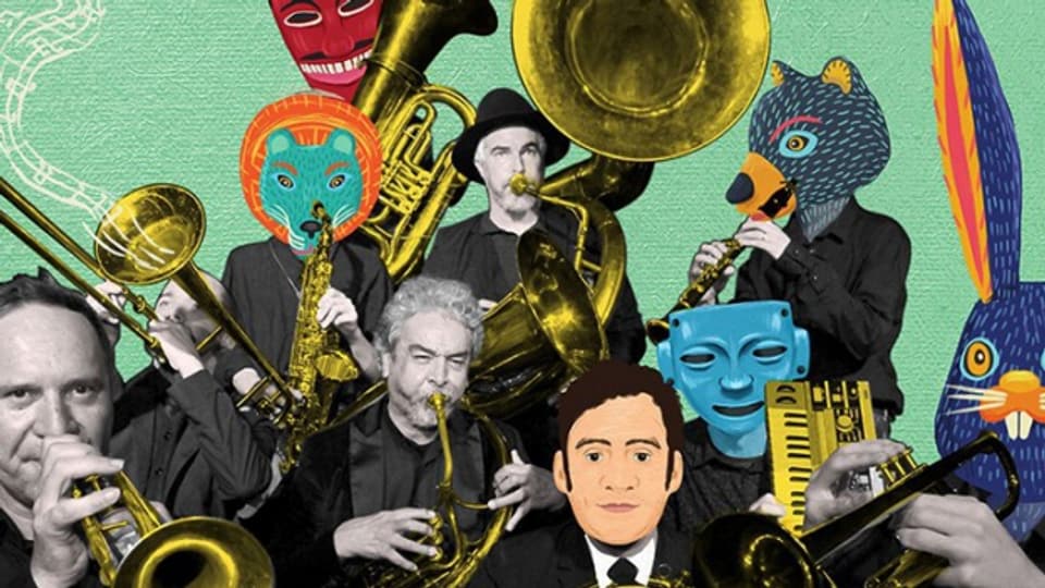 «Orkesta Mendoza» Heisser Musik-Export aus Tucson, Arizona mit Wurzeln in Mexico eine Entdeckung wert an den Stanser Musiktagen vom 25. - 30. April 2017.