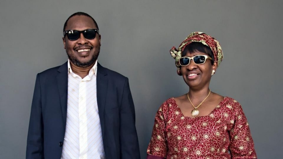Das berühmte blinde Paar von Mali Amadou et Mariam geben sich an den Stanser Musiktagen (10. bis 15. April 18) die Ehre. (Bild: FB)