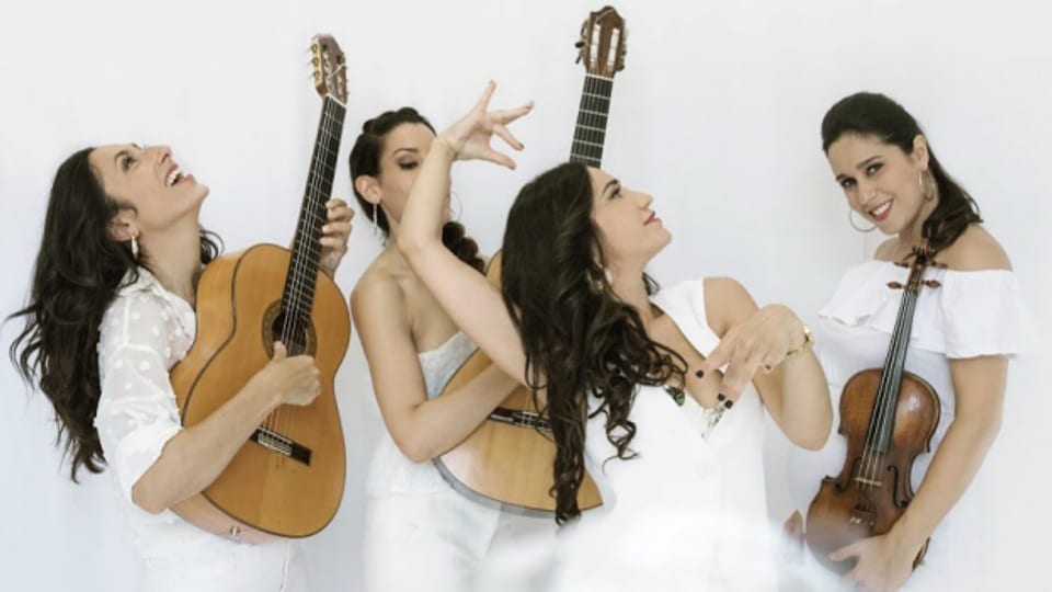 Las Migas: Flamenco-Königinnen aus Barcelona übernehmen in ihrer Frauen-Band weit mehr als nur die Rolle der Tänzerinnen ein.