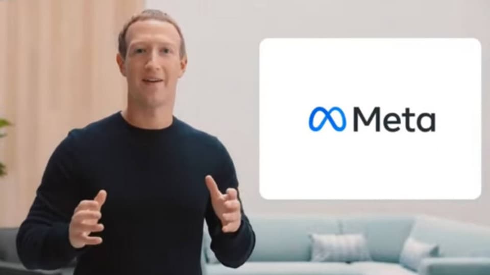 Mark Zuckerberg, CEO von Faceb... äh: von Meta