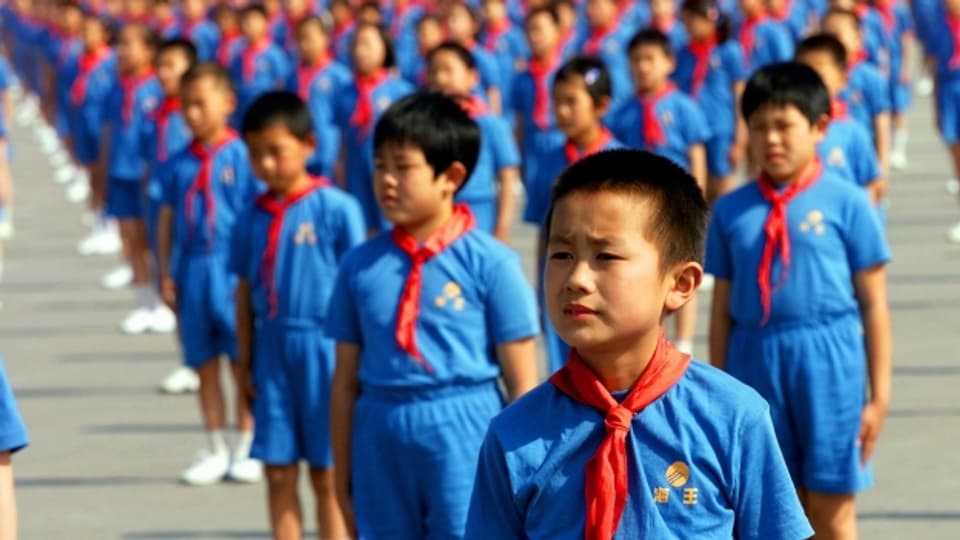 Uniform ist Pflicht an Chinas Schulen.