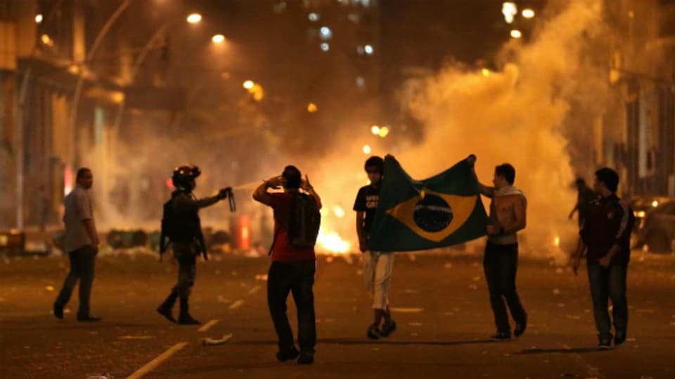 Nach tagelangen Protesten in Brasilien haben die Behörden eingelenkt.