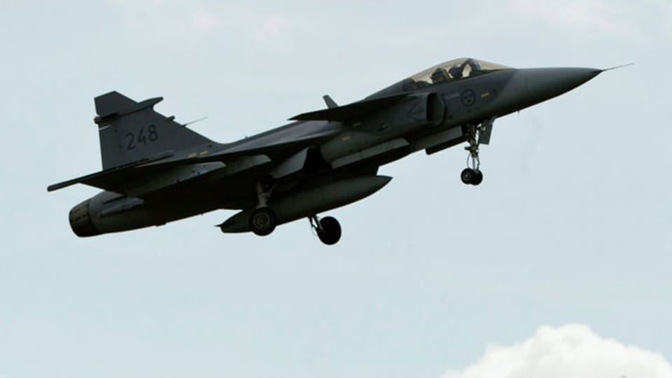 Die GPK kritisiert u.a die Kooperation mit Schweden zum Kauf des Kampfjets Gripen.
