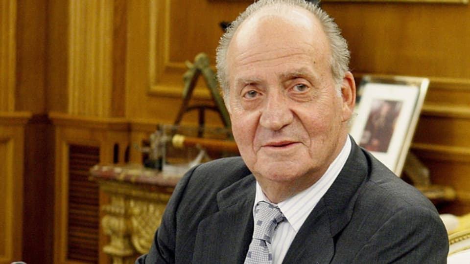 Juan Carlos dankte 2014 als König Spaniens ab.