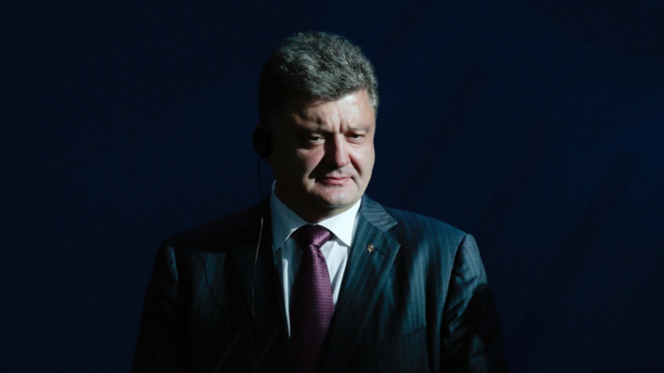 Petro Poroschenko war von 2014 bis 2019 Präsident der Ukraine.