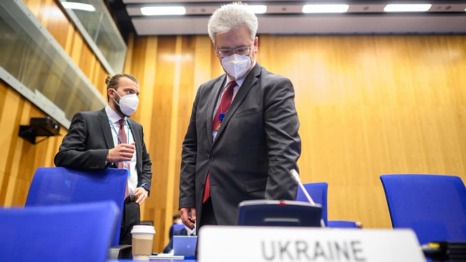 Yevhenii Tsymbaliuk, ständiger Vertreter der Ukraine bei der Internationalen Atomenergie-Organisation (IAEA).