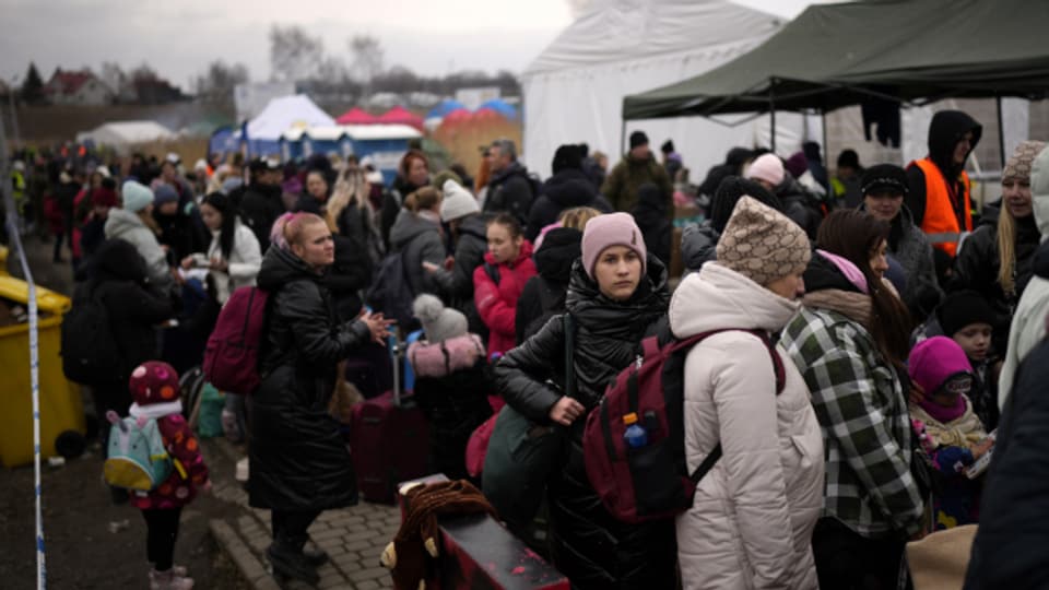 An der polnisch-ukrainischen Grenze ist die Solidarität mit den Geflüchteten aus der Ukraine gross.