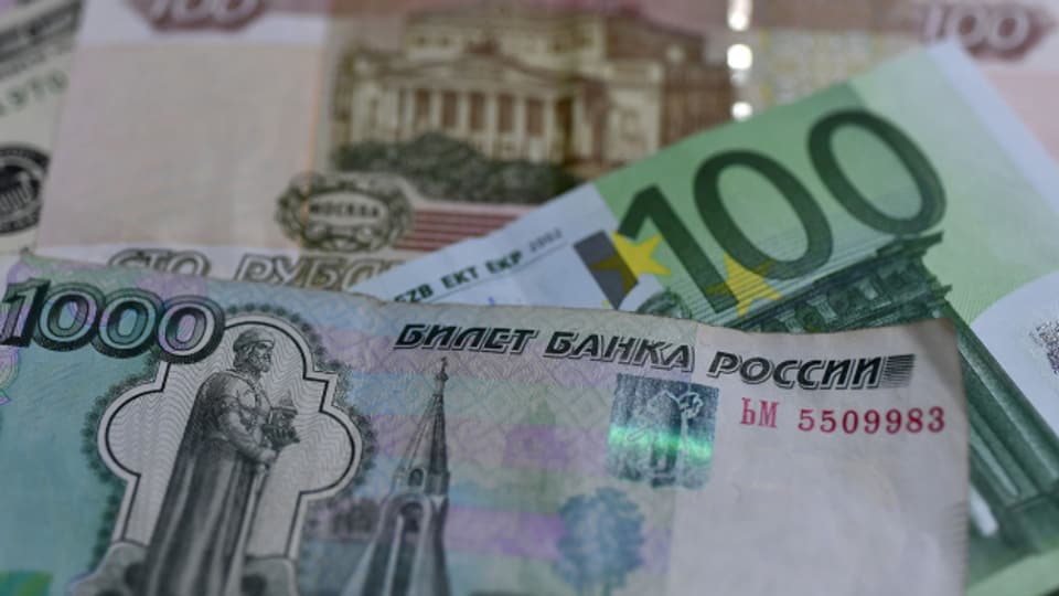 Die russische Währung hat seit Beginn der Sanktionen stark an Wert verloren.