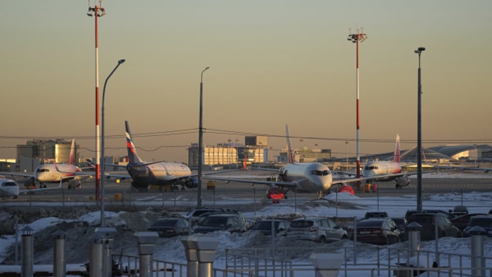Mehrere hundert Flugzeuge von westlichen Leasing-Firmen befinden sich derzeit auf russischem Boden.