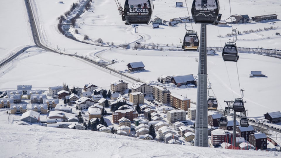 Das Skigebiet bei Andermatt soll zum bekanntesten Skigebiet im Alpenraum werden.