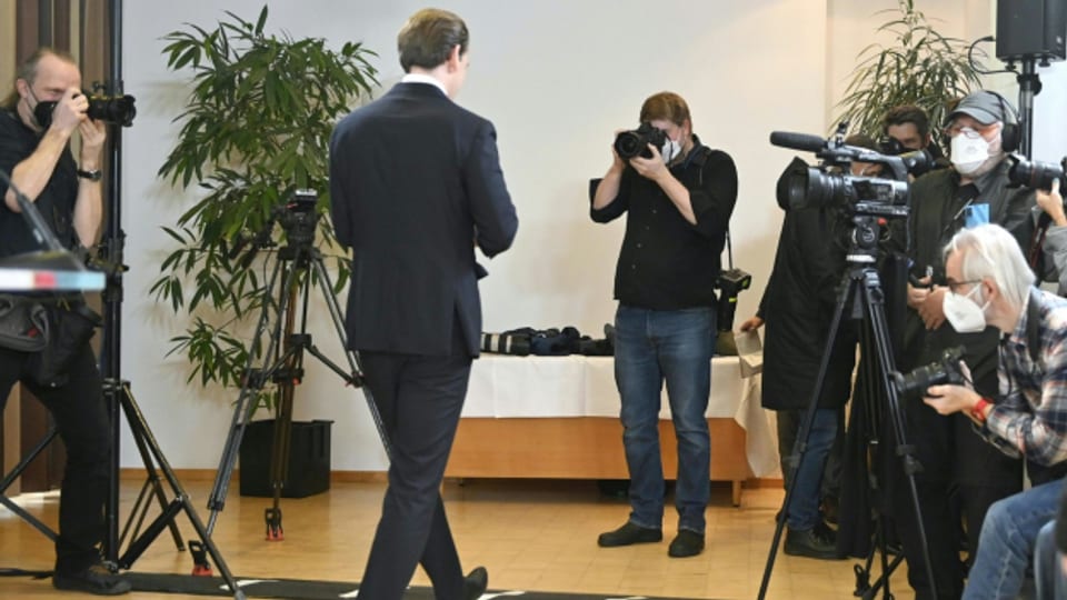 Sebastian Kurz trat im Oktober 2021 wegen Korruptionsvorwürfen als Bundeskanzler zurück.