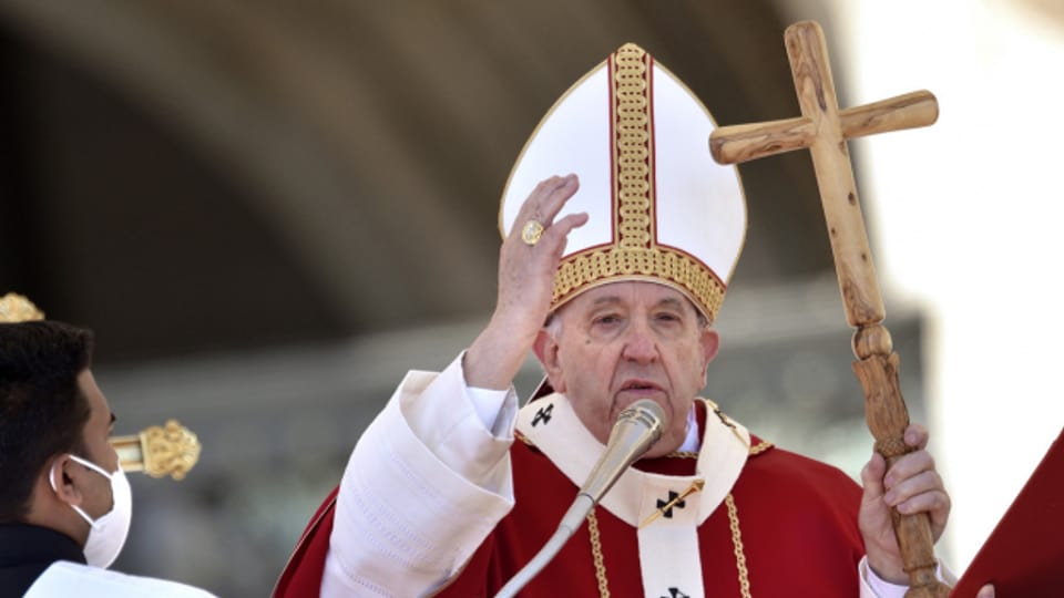 Papst Franziskus hat die Gewalt im Ukraine-Krieg mehrfach verurteilt.