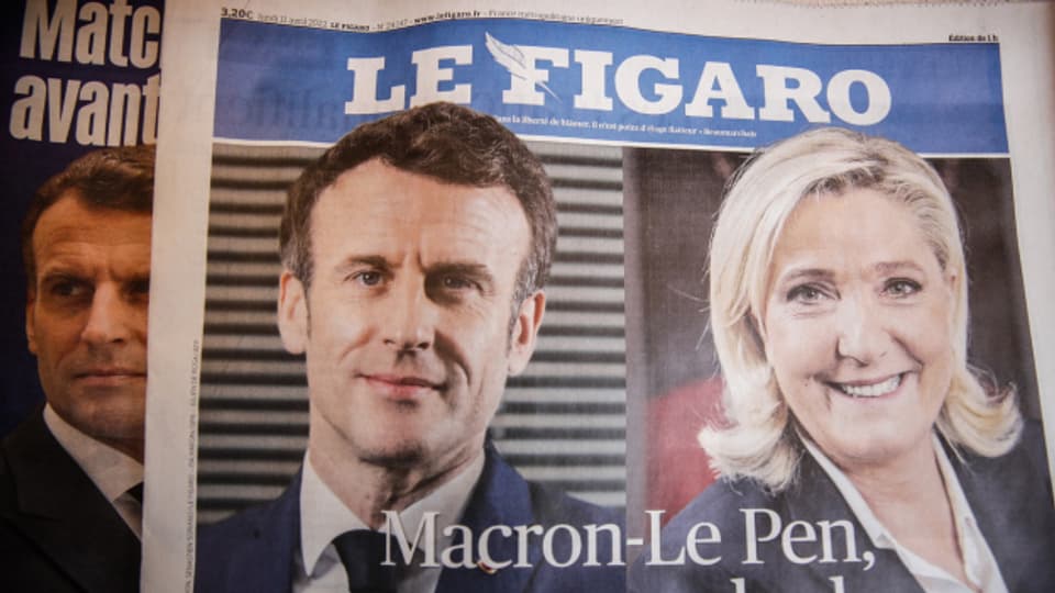 Macron oder Le Pen? Am 24. April haben die Französinnen und Franzosen die Wahl.
