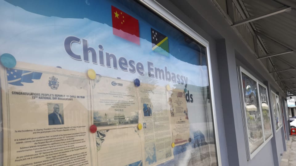 China hat die Gunst der Stunde erkannt und kooperiert eng mit der Pazifik-Insel Salomonen