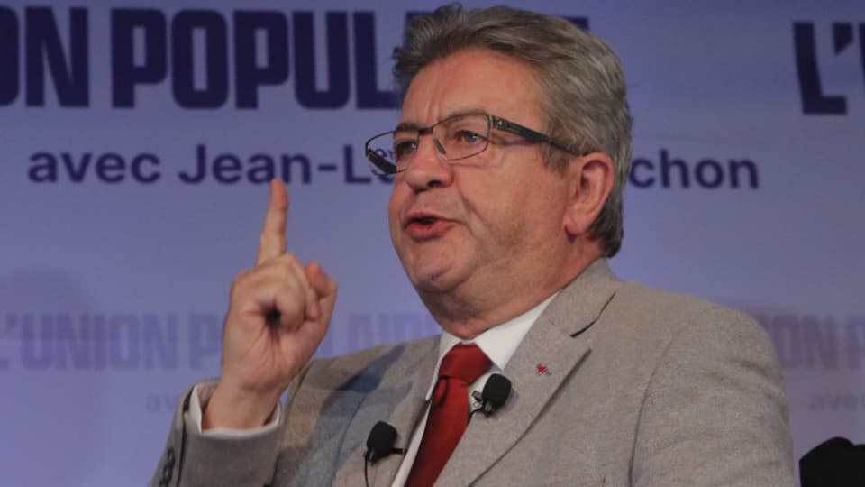 Linkspopulist Jean-Luc Mélenchon könnte im Falle eines Wahlerfolgs Premierminister werden.