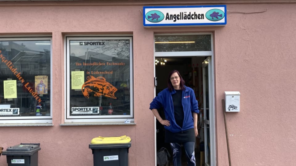 Heike Sieling-Laudien und ihr «Angellädchen» in Lüdenscheid.