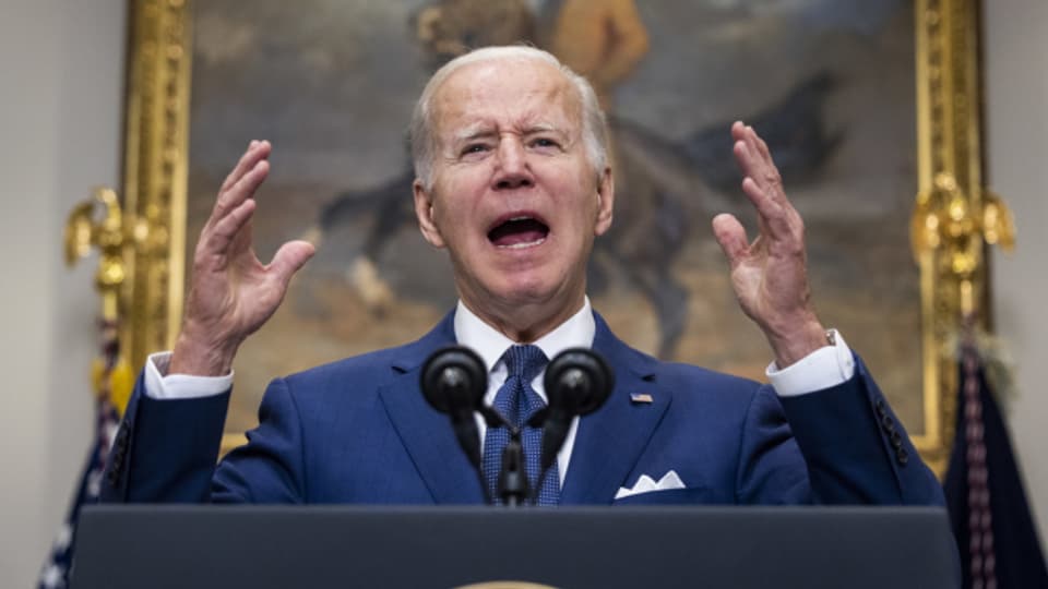 US-Präsident Joe Biden in einer Reaktion auf die Tragödie in Texas: «Why do we keep letting this happen?»