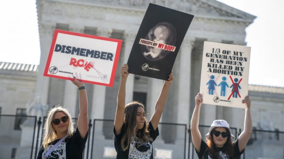 Emotional: Das Thema Abtreibung ist in den USA ein politisches Top-Thema.