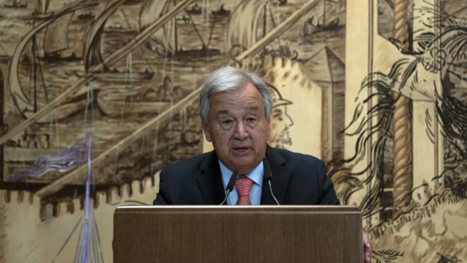 UNO-Generalsekretär António Guterres sprach von einem «Signal der Hoffnung am Schwarzen Meer».