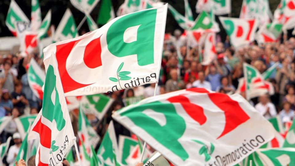 Der Partito Democratico droht am 25. September eine Wahlniederlage.